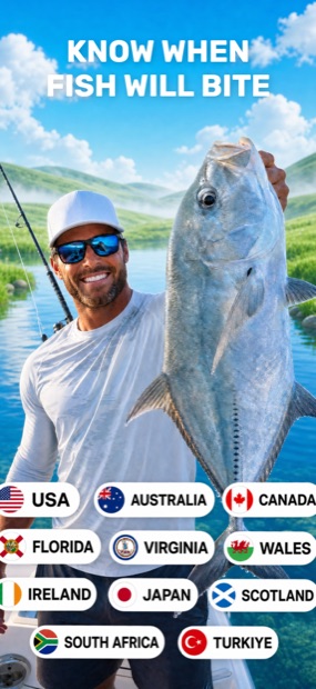 Know when the fish will bite