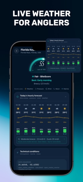 Fishing Club AI app screen